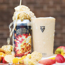 Load image into Gallery viewer, Crumble 2 - Azvex Brewing - Cinnamon Dusted Apple &amp; Peach Crumble Ice Cream Smoothie Sour, 5%, 440ml Can
