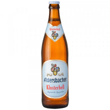 Load image into Gallery viewer, Aldersbacher Kloster Hell - Brauerei Aldersbach - Helles Lager, 4.9%, 500ml Bottle
