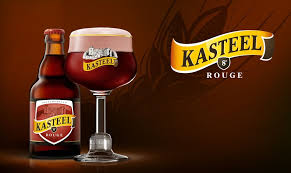 Kasteel Rouge Gift Set - Kasteel Brouwerij Vanhonsebrouck - Belgian Cherry Beer, 8%, 2x750ml & 2 Glass Gift Set