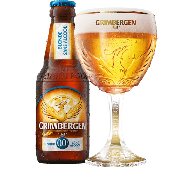Grimbergen Blonde  - Brouwerij Grimbergen Alken-Maes - Belgian Blonde, 6.7%, 330ml Bottle