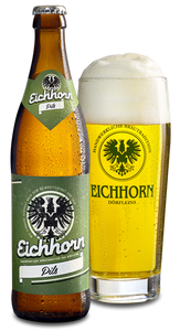 Eichhorn Pils - Brauerei Eichhorn Dörfleins - Pilsner, 5%, 500ml Bottle