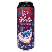 Load image into Gallery viewer, Gelato: Blueberry Chessecake - Funky Fluid - Ice Cream Sour with Blueberry, 5.5%, 500ml Can
