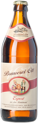 Brauerei Ott Export - Brauerei Ott - Export Bier, 5.3%, 500ml Bottle