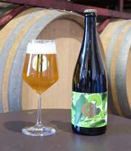 Load image into Gallery viewer, La Primavera 2023 - Pastore Brewing - Pinot Noiur Barrel Aged Hay Saison, 7%, 750ml Sharing Beer Bottle
