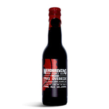 Load image into Gallery viewer, Xmas Override 2023 - Nerd Brewing - Imperial Chocolate Orange Milkshake Stout, 10.1%, 330ml Bottle
