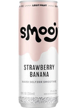 Load image into Gallery viewer, Strawberry Banana - Smooj - Strawberry Banana Hard Seltzer Smoothie, 5%, 330ml Can
