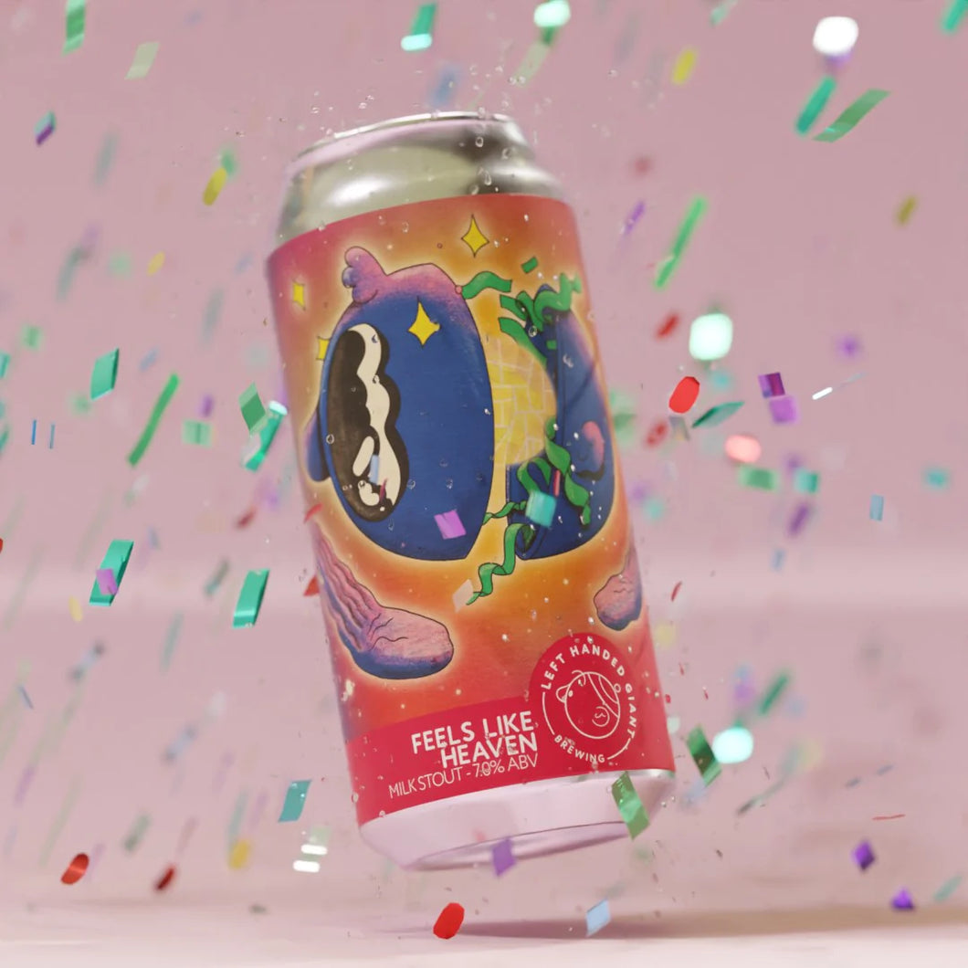 Feels Like Heaven - Left Handed Giant - Milk Stout with Walnut, Vanilla and Cacao, 7%, 440ml Can