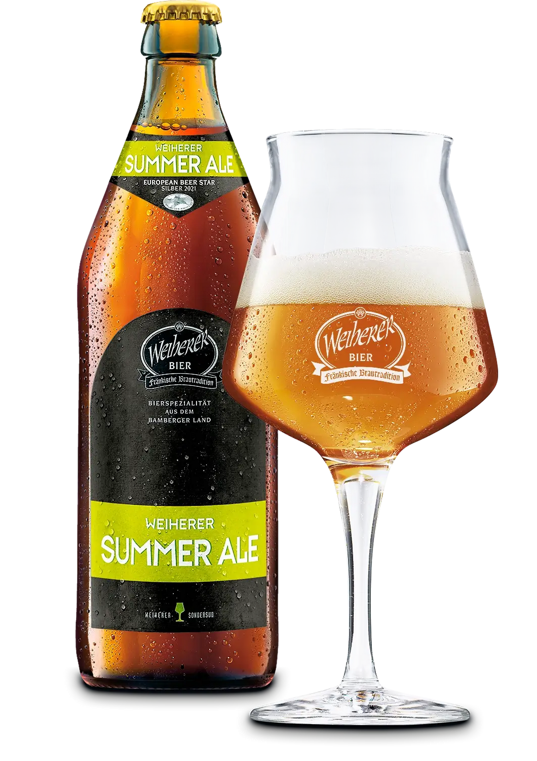Weiherer Summer Ale - Brauerei-Gasthof Kundmüller - German Pale Beer, 5.2%, 500ml Bottle