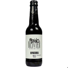 Load image into Gallery viewer, Hipodèrmia - Menno Olivier Brewing - Bourbon Barrel Aged Coffee Imperial Stout, 10.5%, 330ml Bottles
