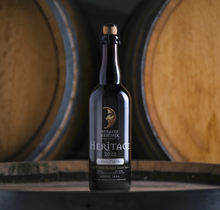 Load image into Gallery viewer, Straffe Hendrik Bruges Quadrupel Heritage 2022 - Brouwerij De Halve Mann - Oak Aged Belgian Quadrupel, 11%, 750ml Sharing Bottle &amp; Wooden Box
