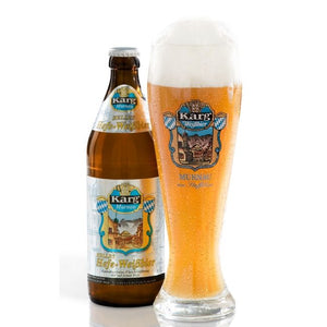 Helles Hefe-Weissbier - Brauerei Karg - Hefeweizen, 5%, 500ml Bottle