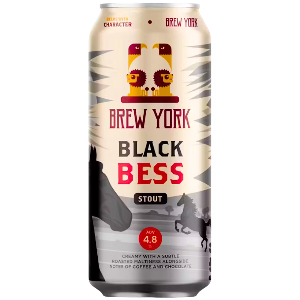 Black Bess - Brew York - Stout, 4.8%, 440ml Can