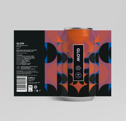 Glow - Wylam Brewery - New World Pale, 3.4%, 440ml Can