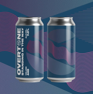 Standing In The Way - Overtone Brewing Co X Pomona Island - Oat Cream IPA, 7%, 440ml Can