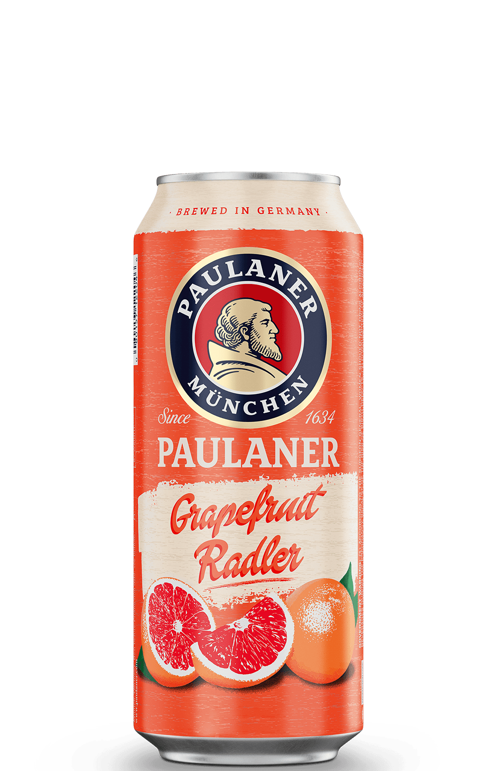 Grapefruit Radler - Paulaner Munchen - Grapefruit Radler, 2.5%, 500ml Can