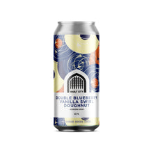 Load image into Gallery viewer, Double Blueberry Vanilla Swirl Doughnut - Vault City - Double Blueberry Vanilla Swirl Doughnut Session Sour, 4.1%, 440ml Can
