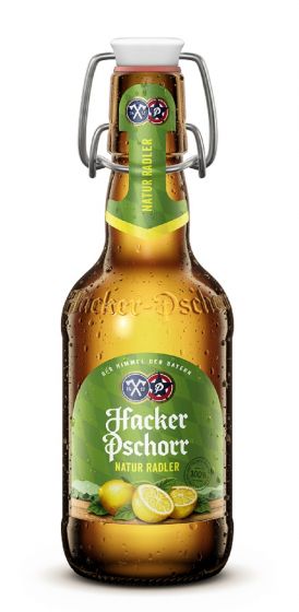 Natur Radler - Hacker Pschorr - Lemon Radler, 2.5%, 330ml Bottle