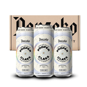 Proper Class - Donzoko Brewing Co X Epochal Barrel Fermented Ales - Bitter Pale Beer, 5%, 500ml Can