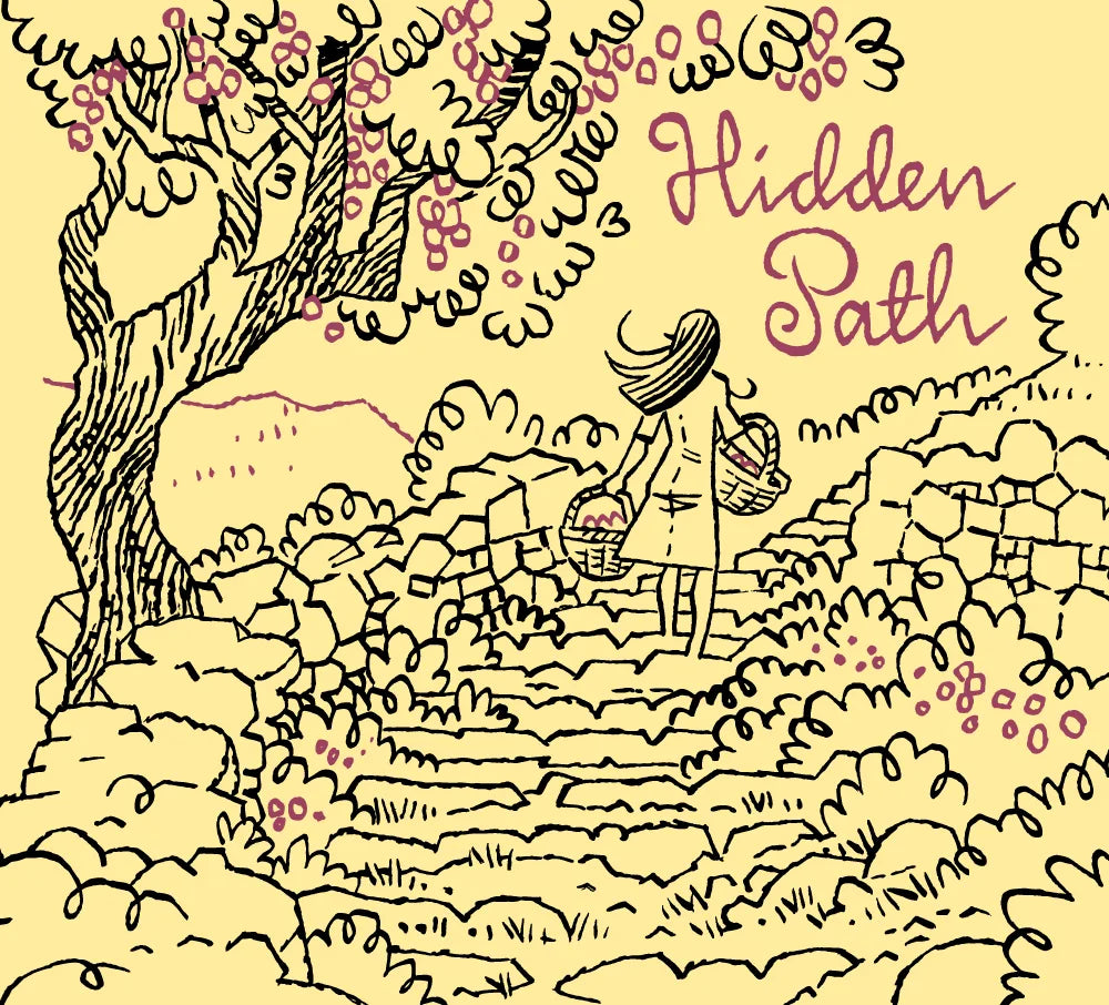 Hidden Path - Burning Sky - Blended Barrel Aged Saison with Fruit, 6.2%, 750ml Sharing Bottle