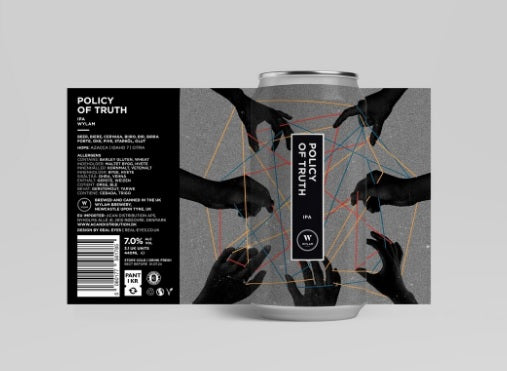 Policy Of Truth - Wylam Brewery , IPA, 7%, 440ml Can