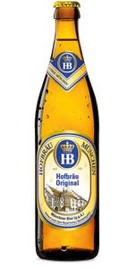 Hofbräu Original - Staatliches Hofbräuhaus München - Munich Lager, 5.5%, 500ml Bottle