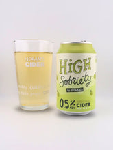 Load image into Gallery viewer, High Sobriety Original Cider - Hogan's Cider - Low Alcohol Cider, 0.5%, 330ml Can
