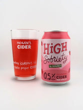 Load image into Gallery viewer, High Sobriety Original Cider - Hogan's Cider - Low Alcohol Cider, 0.5%, 330ml Can
