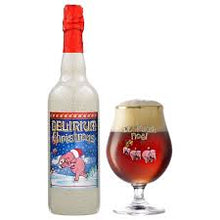 Load image into Gallery viewer, Delirium Christmas Gift Set - Brouwerij Huyghe (Delirium) - Xmas Belgian Strong Ale, 10%, 2x750ml Sharing Bottles &amp; Glass Gift Set
