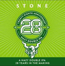 Load image into Gallery viewer, 28th Anniversary - Stone Brewing - Hazy DIPA, 8.5%, 355ml Can
