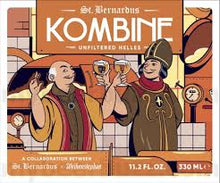 Load image into Gallery viewer, Kombine - Brouwerij St.Bernardus X Weihenstephaner - Unfiltered Helles, 6%, 330ml Bottle
