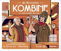 Kombine - Brouwerij St.Bernardus X Weihenstephaner - Unfiltered Helles, 6%, 330ml Bottle