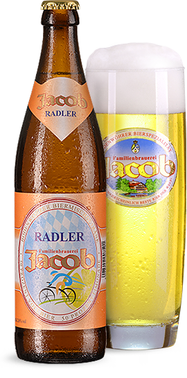 Jacob Radler - Familienbrauerei Jacob - Lemon Radler, 2.6%, 500ml Bottle