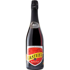 Kasteel Rouge Gift Set - Kasteel Brouwerij Vanhonsebrouck - Belgian Cherry Beer, 8%, 2x750ml & 2 Glass Gift Set