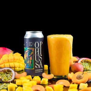 Lifebloom - Ophiussa - Apricot, Mango & Passion Fruit Smoothie Sour, 5%, 440ml Can
