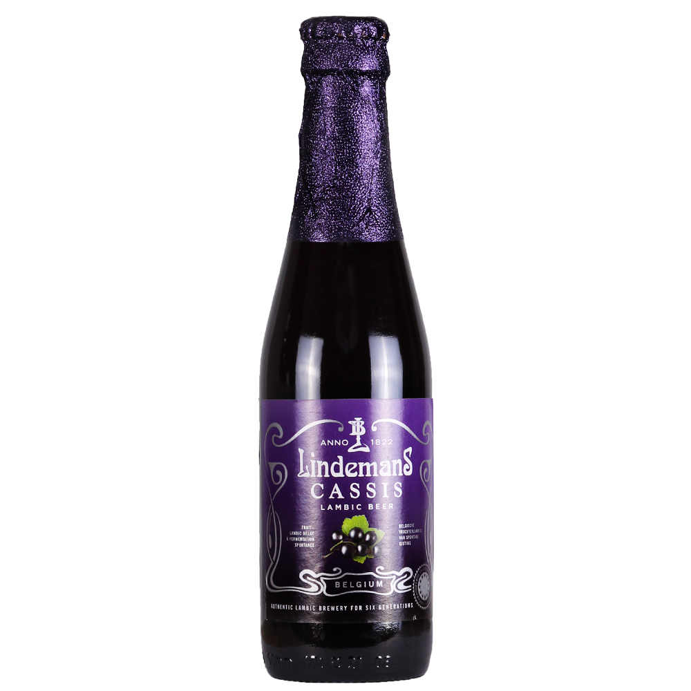 Cassis - Brouwerij Lindemans - Blackcurrant Lambic, 3.5%, 250ml Bottle