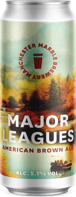 Major Leagues - Marble Beers - American Brown Ale, 5.1%, 500ml Can