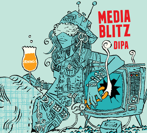 Media Blitz - Burning Sky - DIPA, 8%, 440ml Can