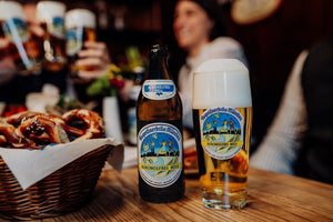 Alkoholfrei Hell - Augustiner Bräu - Alcohol Free Helles Lager, 0.5%, 500ml Bottle