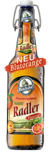 Load image into Gallery viewer, Mönchshof Natur Radler Blutorange - Kulmbacher Brauerei - Blood Orange Radler, 2.5%, 500ml Bottle
