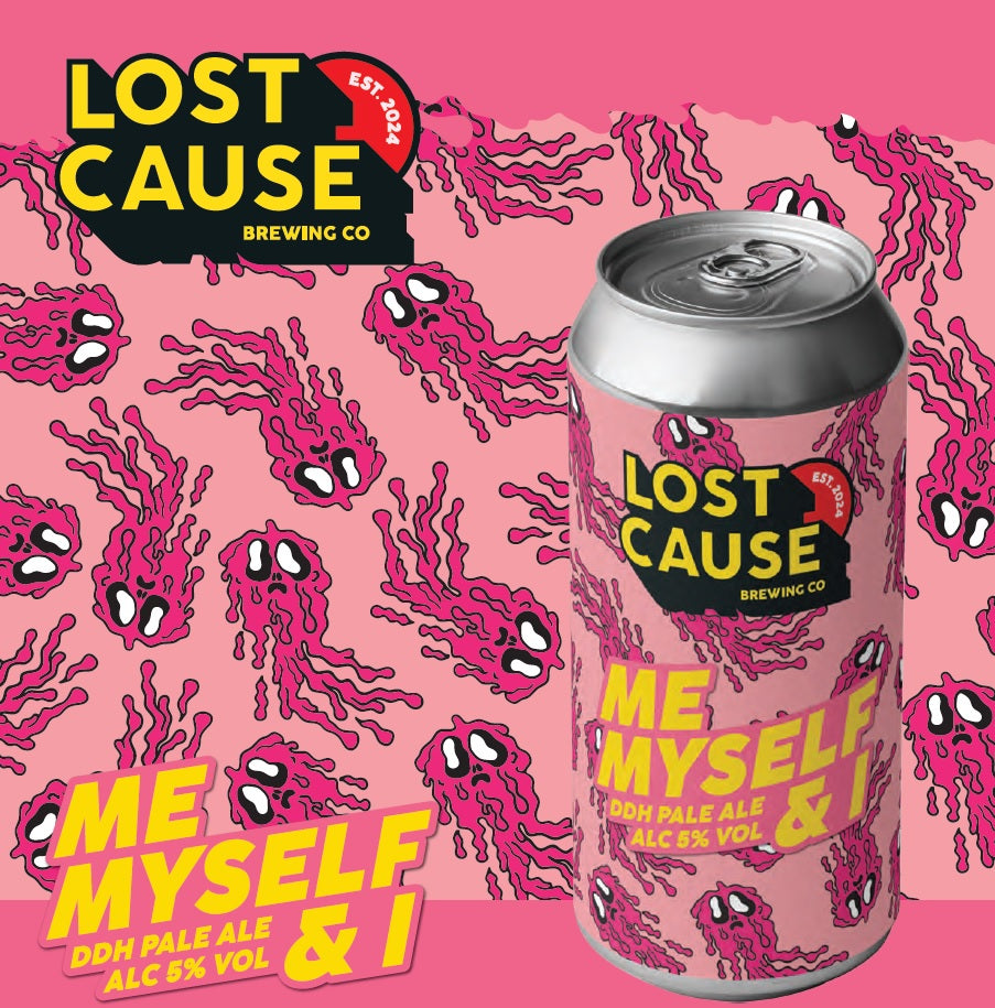 Me, Myself & I - Lost Cause Brewing Co - DDH Pale Ale, 5%, 440ml Can