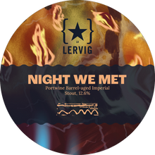 Load image into Gallery viewer, Rackhouse Night We Met - Lervig Bryggeri - Portwine Barrel Aged Imperial Chocolate Stout, 12.6%, 375ml Bottle
