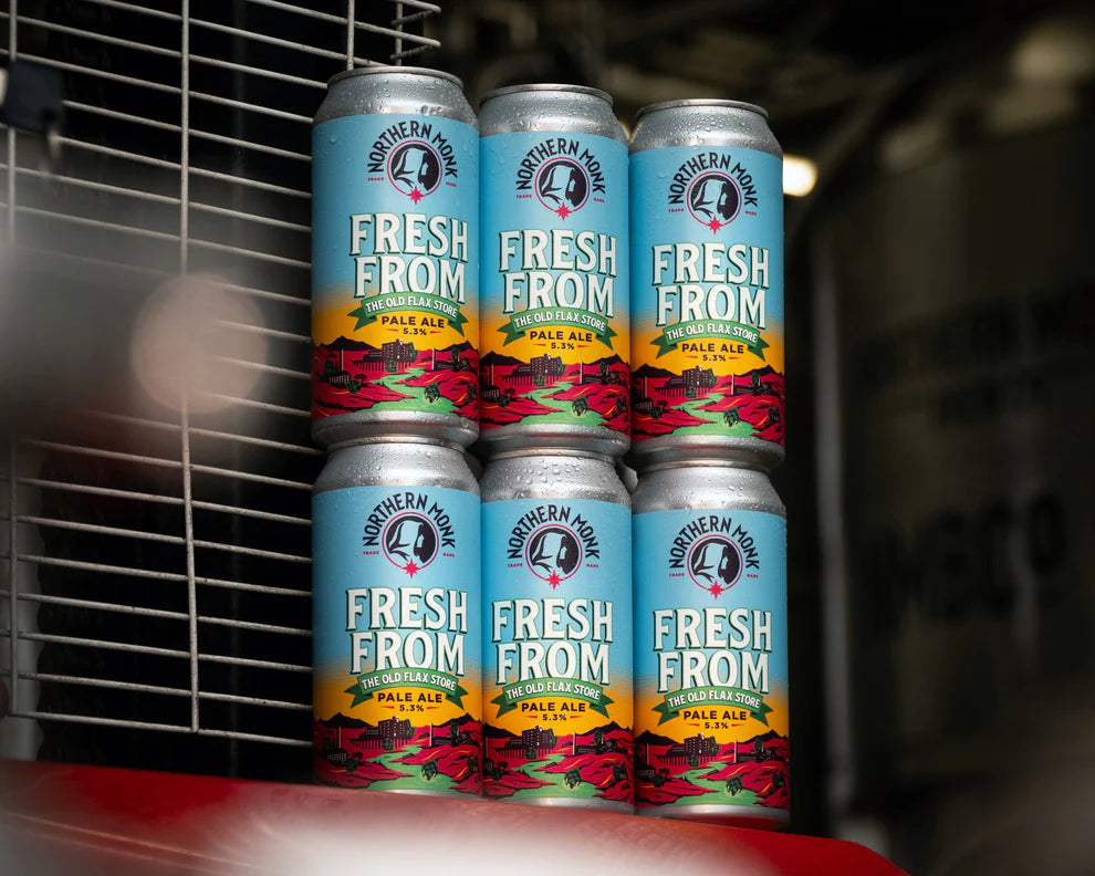 Fresh From The Old Flax Store - Northern Monk - Floe Outback, Amarillo, and Centennial Pale Ale, 5.3%, 440ml Can