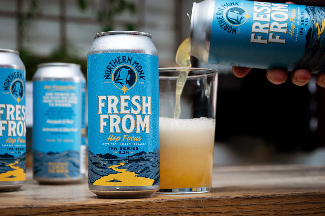 Fresh From Hop Focus 12 - Northern Monk - Cryo Pop Nelson Ekuanot IPA, 5.3%, 440ml Can