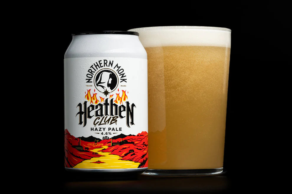 Holy Faith - Northern Monk - Alcohol Free Hazy Pale Ale, 0.5%, 330ml Can