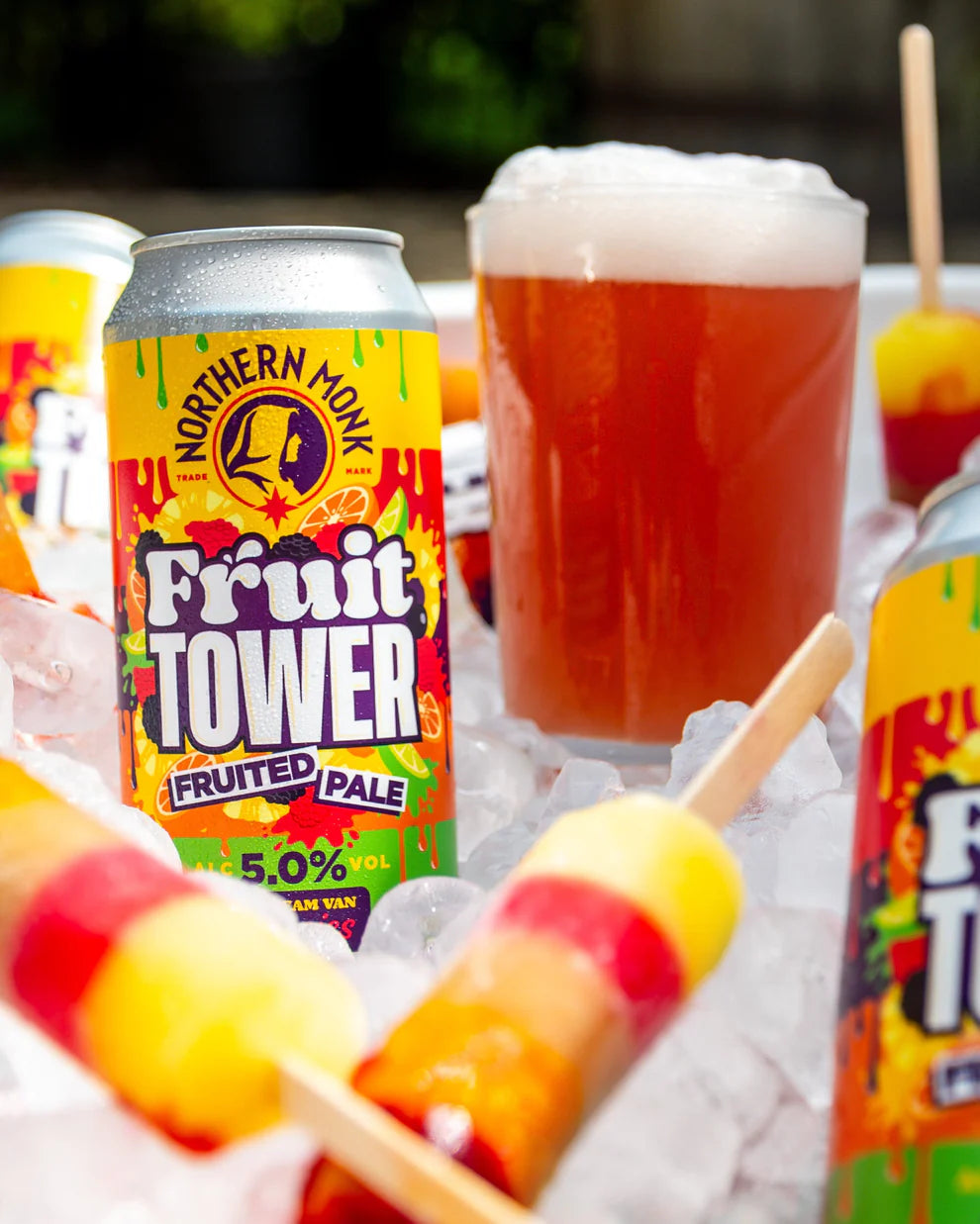 Fruit Tower Ice Cream Van Classics - Northern Monk - Fruited Pale Ale, 5%, 440ml Can