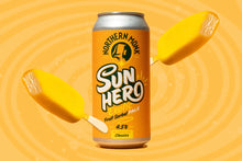 Load image into Gallery viewer, Sun Hero - Northern Monk - Exotic Fruit Sorbet Pale Ale, 4.5%, 440ml Can
