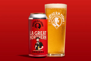 La Great Northern Cerveza - Northern Monk - Spanish Style Lager, 4%, 440ml Can