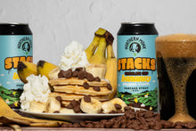 Load image into Gallery viewer, Stacks 2025 - Northern Monk - Chocolate Chip Banana Whipped Cream Pancake Stout, 6%, 440ml Can
