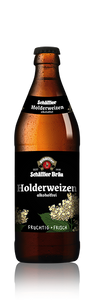 Holderweizen Alkoholfrei - Schäffler Bräu - Alcohol Free Weissbier, 0.5%, 500ml Bottle
