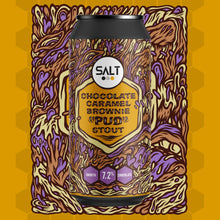 Load image into Gallery viewer, Chocolate Caramel Brownie Pud Stout - Salt Beer Factory - Chocolate Caramel Brownie Stout, 7.2%, 440ml Can

